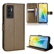 Flip Case Vivo V23e 5G Case Wallet PU Leather Back Cover Vivo V23e V 23e 5G Phone Casing