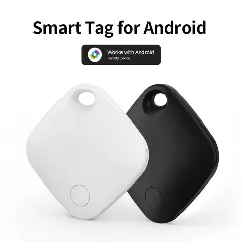 Bluetooth GPS Tracker for Android Devices Tag Work With Google Find My App Key Finder Pet Smart Tag 