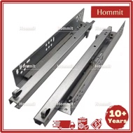 12" - 22" Drawer slide soft closing full extension undermount bottom slide