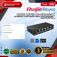 Ruijie RG-ES205GC, 5-Port Gigabit Smart Cloud Managed Non-PoE Switch
