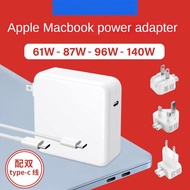 PD fast charger 30W 61W 87W 96W 140W USB-C power adapter 2023 2022 MacBook Pro 14/15/13 inch compati