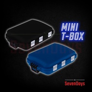 SevenDays Mini TBox Fishing Lure Tackle Tool Box 2 Sided Compartments For Split Ring / Solid Ring / 