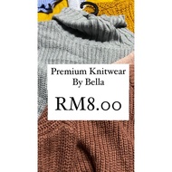 premium knitwear Rm8.00