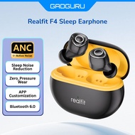 GADGURU Realfit Bluetooth Earphone with 38dB Noise Cancellation Mic Control APP Customize EQ Low Lat