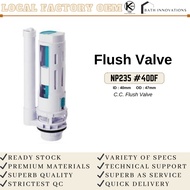 Flush Valve - Dual Flush - Toilet Cistern / Tank  NP235 #40DF