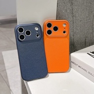 Used for iPhone 17 16 15 Pro Max Air Plus Stylish Texture Leather Texture Matte Leather Protection P