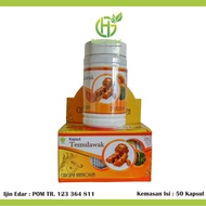 Temulawak Curcuma Capsules Xanthoriza Griya Annur | Herbal Hepatitis Guarantee 100% Original