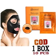 ( 1 BOX ) Hanasui Naturgo Masker Wajah Masker Pori-Pori Paling Ampuh /