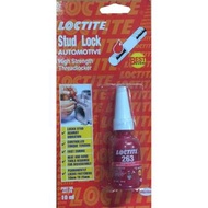 Loctite น้ำยาล็อคเกลียว 263 กันน็อตคลาย (10ml.) แรงยึดสูง สูตรเพิ่มประสิทธิภาพจาก Loctite 262