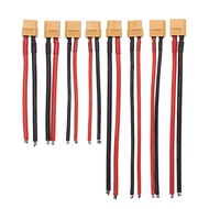 XT60 Connector Plug with Silicon Cable Wire 12 AWG/14 AWG Male Female for For RC Lipo Battery FPV Ra