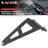 SV For CFMOTO 450SR 450SS 450SRS 450NK Rear Footrest Blanking Plate 450 SR SS NK Motorcycle Foot Peg