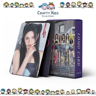 55pcs BabyMonster《DRIP》Purple Group LOMO Cards Set Collection Kpop Ruka Pharita Asa Rami Rora Chiqui