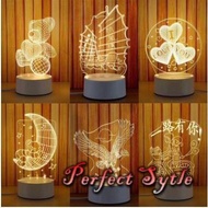 2D Night Light - Decorative Light, Meaningful Birthday Gift