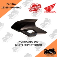 Honda ADV 160 muffler cover protector 100% original 18318-K0W-NA0