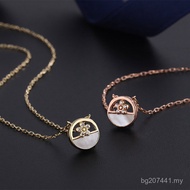 Shell Cool Style Clavicle Chain Pendant Female Influencer Retro Same Style Sterling Silver Niche Whi