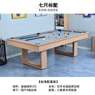 7Ft/8ft/9ft Billiards Table Pool table Standard Adult Table Tennis 3-in-1 American Billiards Table H