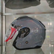 Helm KYT Kyoto R Solid White Putih Original  SNI 100% Asli