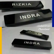 Acrylic Name plate/chest Name tag Magnetic Name tag/Engraved Name/magnet Name plate/Grapir Name plat