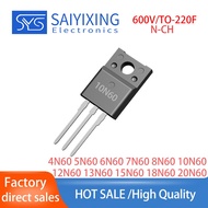10PCS Brand New TO-220F 4N60 5N60 7N60 8N60 10N60 12N60 13N60 15N60 18N60 20N60 MOSFET 600V Crystal 