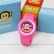 Jam Tangan pria dan wanita Fashion Paul Frank PF Analog Tali Rubber warna warni fashionable