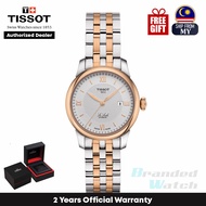 Tissot T006.207.22.038.00 Women's Le Locle Automatic 29mm Diamond Index Pearl Dial Steel Woman Watch T0062072203800