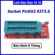 Pickit3 KIT3.5 Socket Base loaded with code, can be used with ICD2, PICKIT2 and PICKIT3