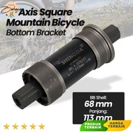 Axis Square Mountain Bicycle Bottom Bracket 68 mm