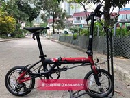 2019 DAHON KAA433 k3 Bicycle 摺合單車 鋁合金 14吋 外3速 7.9kgs 摺疊車 黑藍色，黑黃色，黑白色，黑紅色