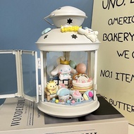Candlestick Ubahsuai Pek Bahan diy buatan tangan Sanrio/Anjing Kayu Manis/Hiasan Bermata Tiga Hadiah