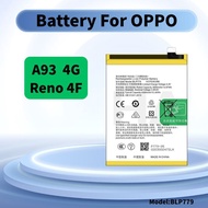 Bateri For Oppo A93 4G Reno 4F Battery BLP779