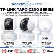 [Malaysia Set] TP-Link Tapo C202 | Tapo C212 | Tapo C222 Home Security Ethernet/Wi-Fi Connection Cam