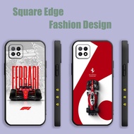 Casing For Samsung Galaxy S25 S25 ULTRA A16 A36 Ferrari Formula 1 JGL71 Phone Case Square Edge