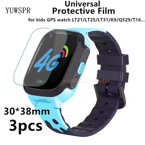 Kids Watch Protective Film 30*38mm Universal Film for 4G Children GPS Smart Watches LT21 LT08 LT25 L