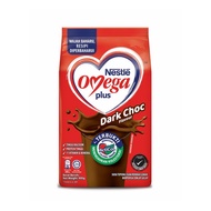 NESTLE Omega Plus Dark Choc Flavour Susu Tepung Isian Kurang Lemak 900G