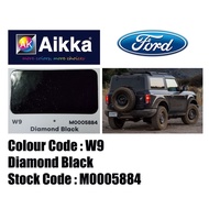 AIKKA FORD W9 DIAMOND BLACK 2K CAR PAINT / CAT KERETA 2K