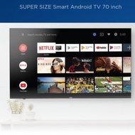TV LED 70inch AQUA LE-70AQT6300UG Android TV 4k