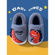 selipar wanita selipar budak selipar pantai Winter Heel Little Girl Cartoon Children Cotton Slippers