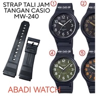 Casio MW-240 Rubber Strap Watch Strap