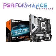 GIGABYTE B840M EAGLE WIFI6 AMD DDR5 MOTHERBOARD (3 YEARS WARRANTY BY CDL TRADING PTE LTD)