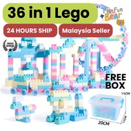 Mainan Lego Kid Building Block Toys Lego Brick Lego Besar Baby Kanak Kanak Mainan Budak Belajar Big 