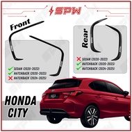 Honda City Sedan / Hatchback Front Rear Canard Bumper Lip Cover Car Exterior Accessories GN2 GN5 GN6