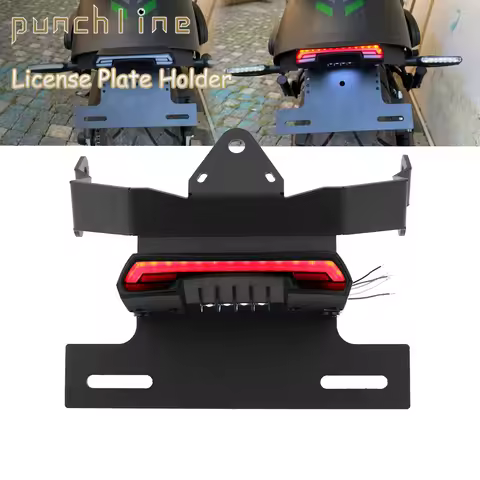 For VULCAN S 650 Vulcan Cafe Fender Eliminator Registration License Plate Holder