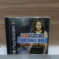 PS1 Cassette SKY SPORT FOOTBALL QUIZ Cover Mika PS1 Cassette Kopab