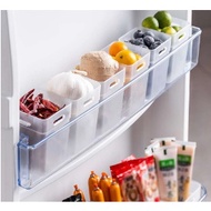 2 Pcs Kitchen Fridge Side Door Food Storage Box Refrigerator Organizer