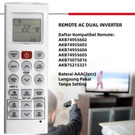 Remote AC Remot Pengganti Untuk AC LG Dual inverter T05EV5 T06EV3 T06EV4 T10EV4