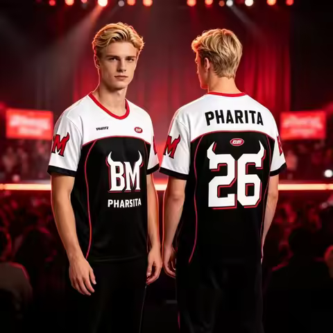 2026 Y2K Men's Women's Fans Jersey BABYMONSTER Youth Round Neck Breathable Quick Drying Jersey Name 