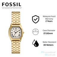 [Official Warranty] Fossil ES5361 Women's Stainless Steel Watch 27mm Water Resistant Watch Jam Tanga