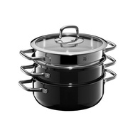 0515615290 - WMF FUSIONTEC POT SET 3PC COMPACT BLACK