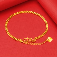 Gold Bracelet Half Dimes 96.5% Real Bangle 1 Genuine 1 Baht 2 Bangles