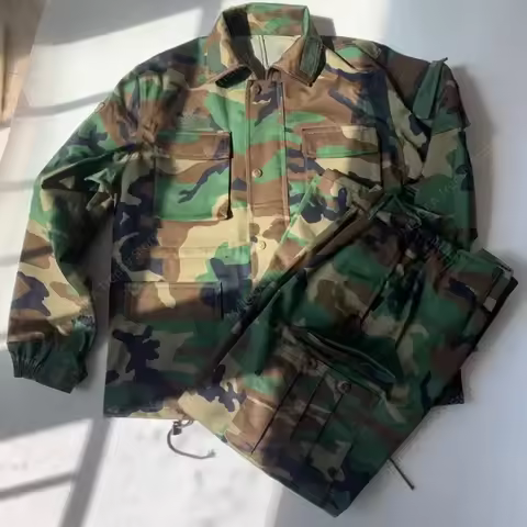 US M81 Woodland Camouflage Suit United States Armed Forces U.S. Woodland Camo Jacket Pants